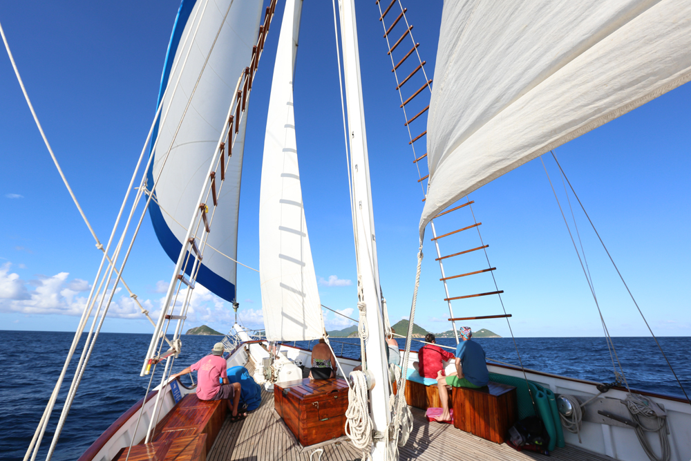 Island Windjammers Cruise Photos from our Caribbean Tall Ship Sailing  Cruises